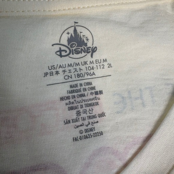 Disney Parks Tron Flynn's Arcade T-Shirt Mens Medium Cream Space Paranoids Tee - Picture 5 of 6